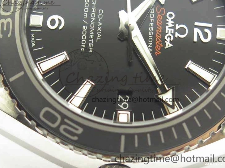 0801 Durable Planet Ocean Professional Ceramic Bezel 42mm 1:1 MK Best Edition Silver Markers On SS Bracelet A 8085